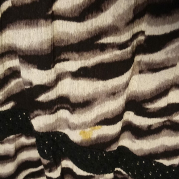 Studio West Apparel Zebra Peasant Skirt - Picture 3 of 3